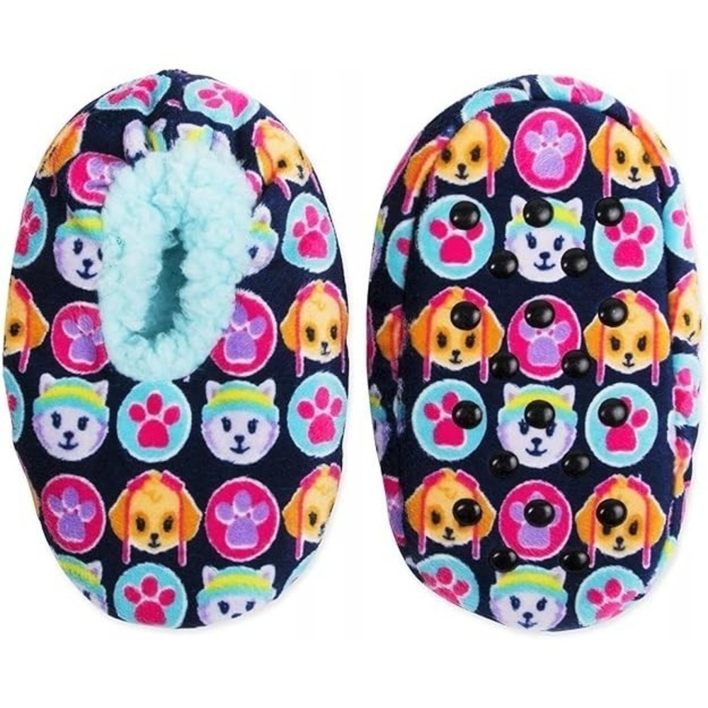 Paw Patrol Baby Toddler Girl Fuzzy Babba Slipper Sock (2T-3T, 2 years)